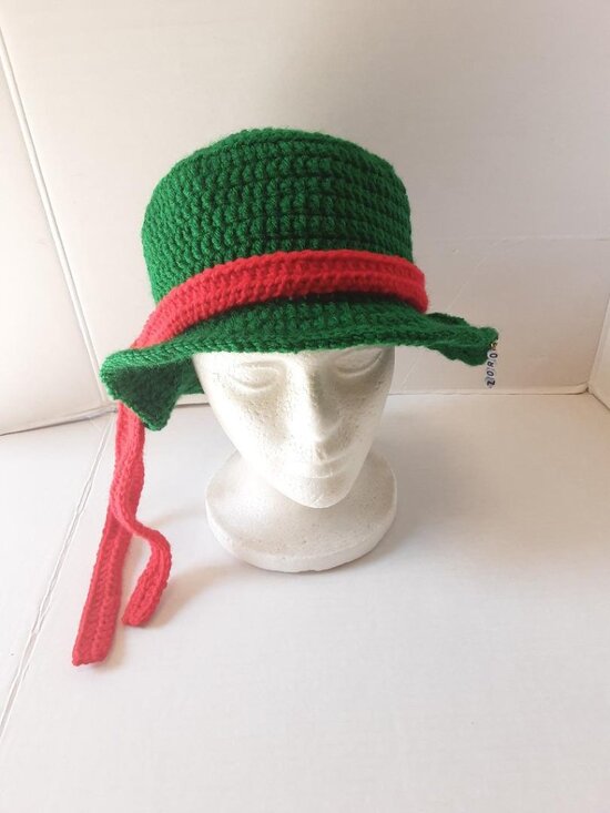 Handmade Crochet One Piece Bucket Hats  Zoro Designs New main image 7